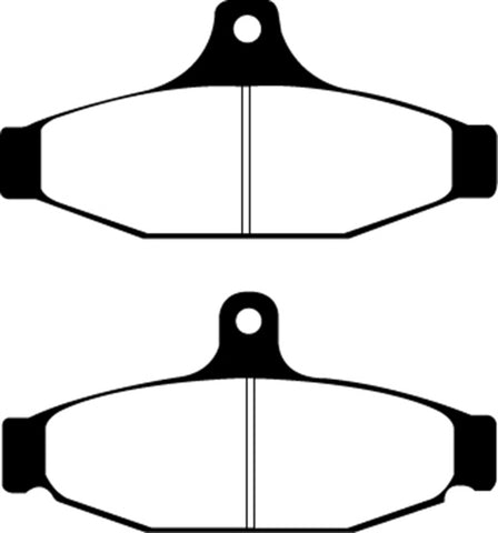 EBC 90-00 Aston Martin Vantage 5.3 (Twin Supercharged)(AP) Yellowstuff Rear Brake Pads - DP41167R