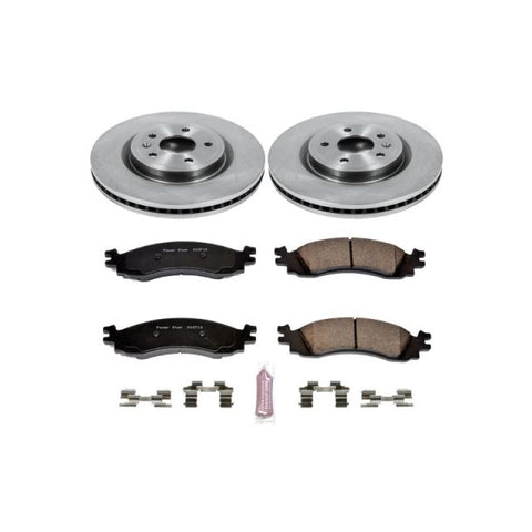 Power Stop 11-12 Ford Taurus Front Autospecialty Brake Kit - KOE5581