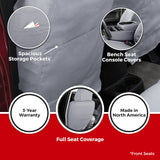 Covercraft 2026 Jeep Wrangler 2-Door (MT) Polycotton SeatSaver Custom Front Row Seat Covers - SS2645PCGY