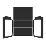 DEI 04-06 Jeep Wrangler LJ Unliminted Headliner Complete Kit - Black - 50601