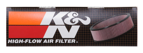 K&N Custom Round Air Filter 14in OD 12in ID 4in Height - E-3730