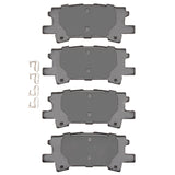 DFC 04-09 Toyota Highlander Hybrid Rear 4000 Hybridynamic Brake Pads - 4000-0996-00