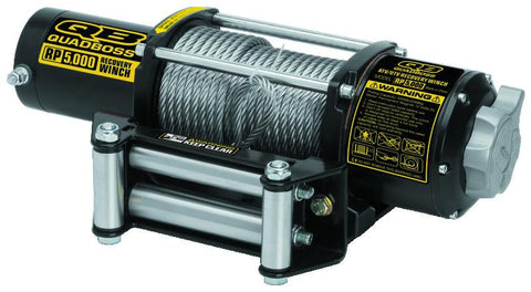 QuadBoss Winch Kit - 50ft Cable - 3.8hp - Roller Fairlead - Wireless Remote - 5000lb - 608850