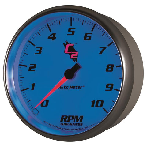 Autometer C2 5 inch 10000 RPM In-Dash Tachometer - 7298