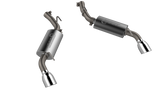 QTP 10-13 Chevrolet Camaro SS 6.2L 304SS AR3 Axle Back Exhaust w/4.5in Tips - 600110