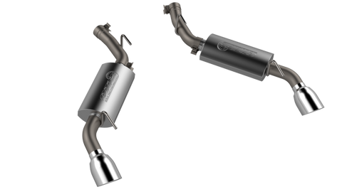 QTP 10-13 Chevrolet Camaro SS 6.2L 304SS AR3 Axle Back Exhaust w/4.5in Tips - 600110