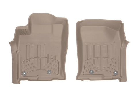 WeatherTech 2013+ Toyota 4Runner Front FloorLiner HP - Tan - 454931IM