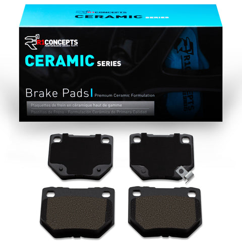 R1 06-07 Subaru Impreza Rear Ceramic Brake Pads - 2310-0461-10