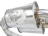 aFe MACHForce XP SS-304 Polish Tip 2.5in Dia Axle Back Exhaust 12-15 BMW 335i (F30) 3.0L (t) - 49-36325-P