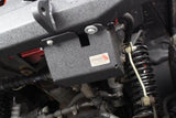 Fishbone Offroad 97-06 Jeep Wrangler TJ Steering Box Skid Plate - Black Textured Powdercoat - FB23065