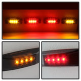 xTune Dodge Ram 94-02 Dually 2 Red LED+2 Amber LED Fender Lights 4pcs Smoke ACC-LED-DR94-FE-SM - 9924705
