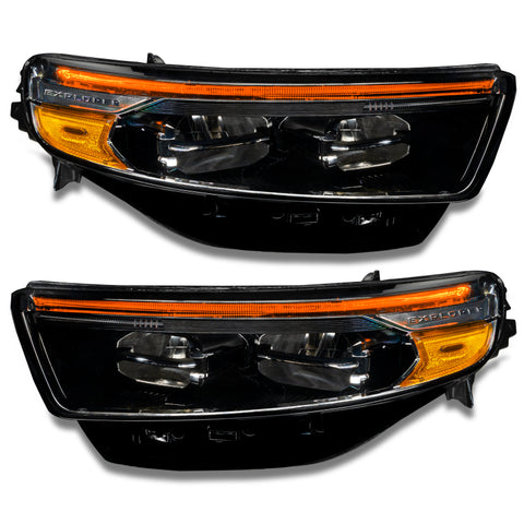 Oracle 20-22 Ford Explorer Dynamic RGB Headlight DRL Kit - - w/ Simple Controller - 1472-504