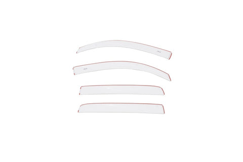 AVS 20-22 Toyota Tacoma Double Cab Low Profile Color Match Ventvisors 4pc - Super White - 994036-40