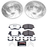 Power Stop 17-19 Hyundai Ioniq Front Z36 Truck & Tow Brake Kit - K7893-36