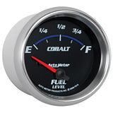 Autometer Cobalt 66.7mm 0-90 ohms Fuel Level Gauge - 7914