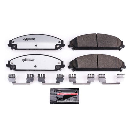 Power Stop 13-14 Chrysler 200 Front Z26 Extreme Street Brake Pads w/Hardware - Z26-1058
