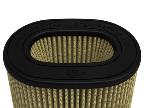 aFe MagnumFLOW Pro GUARD 7 Air Filter (6 x 4)in F x (8-1/2 x 6-1/2)in B x (7-1/4 x 5)in T x 7-1/4in - 20-91205G
