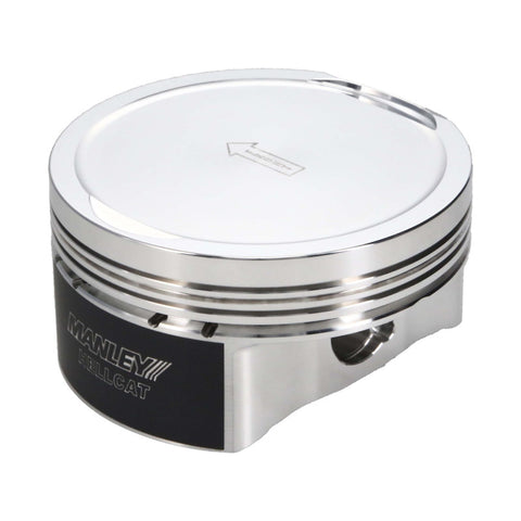 Manley Chrysler 6.2L Hemi Platinum Pistons 4.090in Bore -6.5cc Dish 3.579in Stroke - Single - 597900DC-1