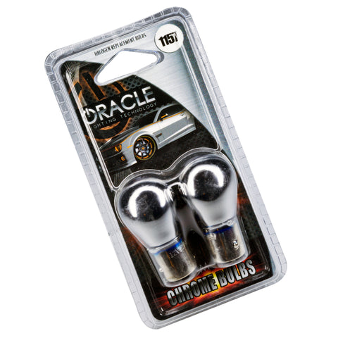Oracle 1157 Chrome Bulbs (Pair) - Amber - 5508-005