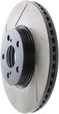 StopTech Power Slot 08-09 Scion xD / 09 Pontiac Vibe Slotted Right Front Rotor - 126.44160SR