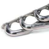 BBK 79-93 Mustang 351 Swap Shorty Unequal Length Exhaust Headers - 1-5/8 Silver Ceramic - 15110