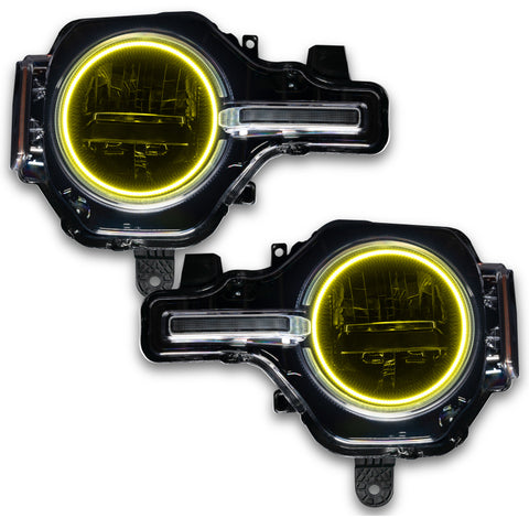 Oracle 2021 Ford Bronco Base Headlight LED Halo Kit - ColorSHIFT - w/ BC1 Controller - 1470-335
