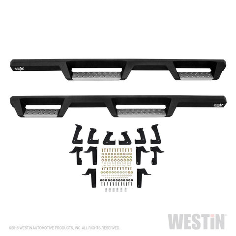 Westin/HDX 2018 Jeep Wrangler JL Unlimited Drop Nerf Step Bars - Textured Black - 56-140652
