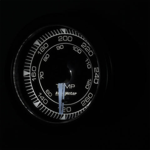 Autometer Chrono 2-1/16in 120-280 Degree Temperature Gauge - 8154