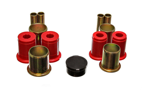 Energy Suspension Universal Red Control Arm Bushing Set - LOWERS ONLY - 3.3167R