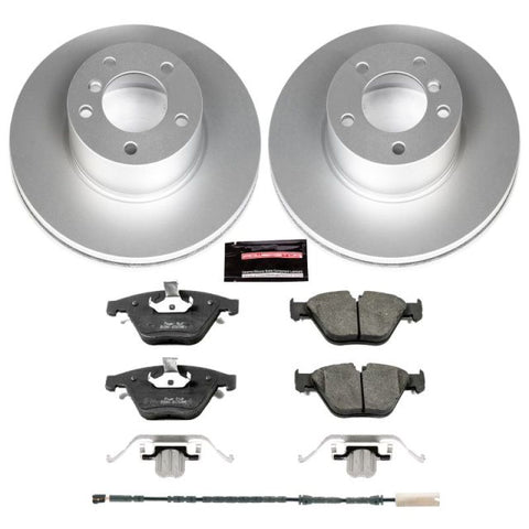 Power Stop 11-12 BMW 328i xDrive Front Z23 Evolution Sport Coated Brake Kit - CRK6073