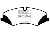 EBC 14+ Land Rover LR4 3.0 Supercharged Yellowstuff Front Brake Pads - DP42123R