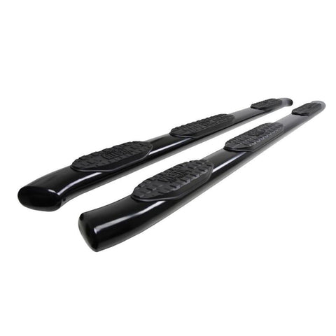 Westin 2019 Chevrolet Silverado Double Cab w/ 6.5in Bed PRO TRAXX 5 W2W Oval Nerf Step Bars - Black - 21-534715