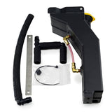 Killer B Dual Reservoir Tank (Wash / Coolant) for 08-14 Subaru WRX/STi - Black - DWR2-B