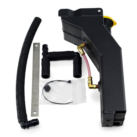 Killer B Dual Reservoir Tank (Wash / Coolant) for 08-14 Subaru WRX/STi - Black - DWR2-B