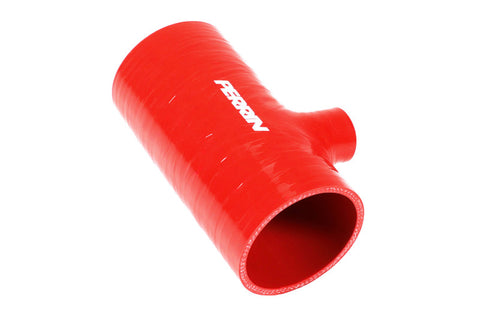 PERRIN 22-26 Subaru WRX Short Type Turbo Inlet Hose - Red - PSP-INT-428RD
