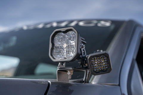 Diode Dynamics 21-22 Ford F-150 SSC2 Stage Series Backlit Ditch Light Kit Sport - White Combo - DD7365