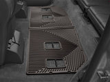WeatherTech 2007-2010 Cadillac ESV Rear Rubber Mats - Cocoa - W264CO