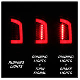 Spyder 03-06 Dodge Ram 2500/3500 V3 Light Bar LED Tail Light - Red Clear (ALT-YD-DRAM02V3-LBLED-RC) - 5084132