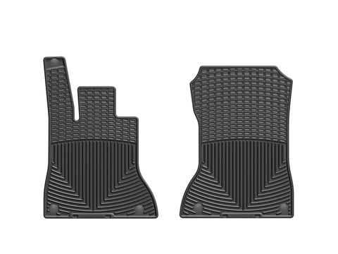 WeatherTech 13+ Mercedes-Benz SL-Class Front Rubber Mats - Black - W299