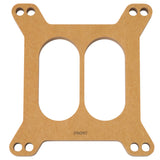 Edelbrock Spacer Carburetor 1/2In Wood Fiber Laminate Divided - 8722