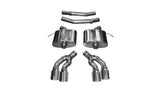 Corsa 2016-2019 Cadillac CTS V Sedan 6.2L V8 2.75in Polished Sport Axle-Back Exhaust - 14357