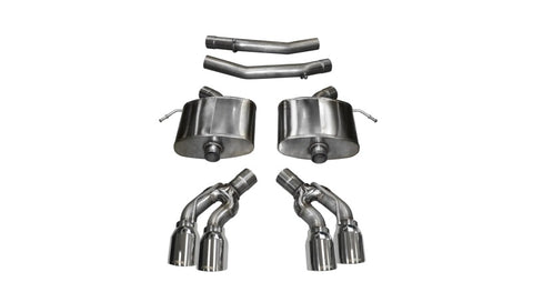 Corsa 2016-2019 Cadillac CTS V Sedan 6.2L V8 2.75in Polished Sport Axle-Back Exhaust - 14357