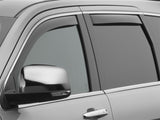 WeatherTech 11+ Jeep Grand Cherokee Front and Rear Side Window Deflectors - Dark Smoke - 82562