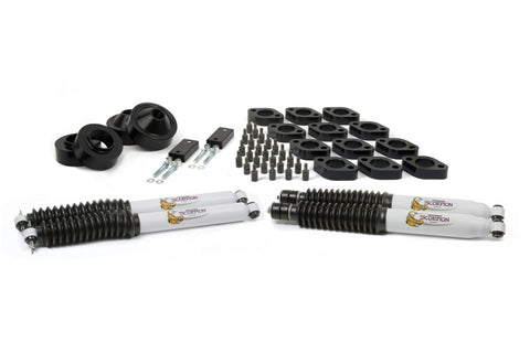 Daystar 2007-2018 Jeep Wrangler JK - 2 3/4in Combo Lift Kit - KJ09161BK