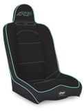 PRP Daily Driver High Back Suspension Seat- Black/Teal Tweed - A140110-50-238