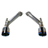 REMARK 2023+ Nissan Z Burnt Stainless Double Wall Tip Axle Back Exhaust - RO-TT35-D