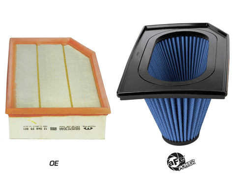 aFe Magnum FLOW PRO 5R Inverted Air Filter 18-19 Jeep Wrangler (JL) I4-2.0L(t) / V6-3.6 - 30-80280
