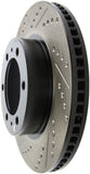 StopTech 07-08 Toyota FJ Cruiser / 05-08 Tacoma (6 lug) / 03-08 4 Runner (319mm disc) SportStop Slo - 127.44129R