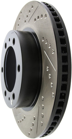StopTech 07-08 Toyota FJ Cruiser / 05-08 Tacoma (6 lug) / 03-08 4 Runner (319mm disc) SportStop Slo - 127.44129R