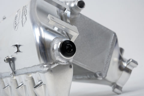 CSF BMW M2/M3/M4 S58 Comp & Non-Comp (G8X) Charge-Air Cooler Manifold - Raw Billet - 8233